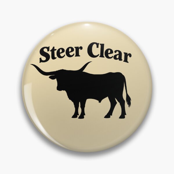 Item preview, Steer Clear designed and sold by CashCrow.