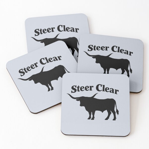 Item preview, Steer Clear designed and sold by CashCrow.