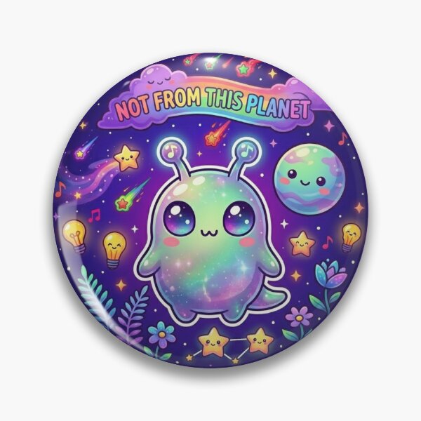 Item preview, Not From This Planet designed and sold by Candlelit Catastrophes.