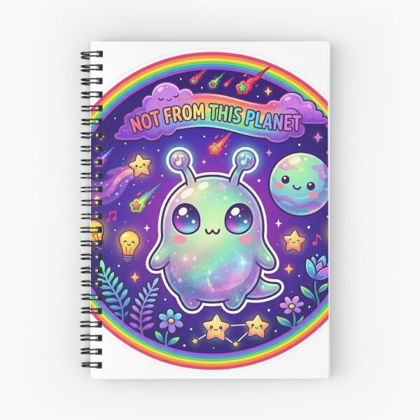 Item preview, Not From This Planet designed and sold by Candlelit Catastrophes.