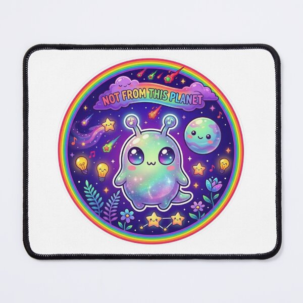 Item preview, Not From This Planet designed and sold by Candlelit Catastrophes.