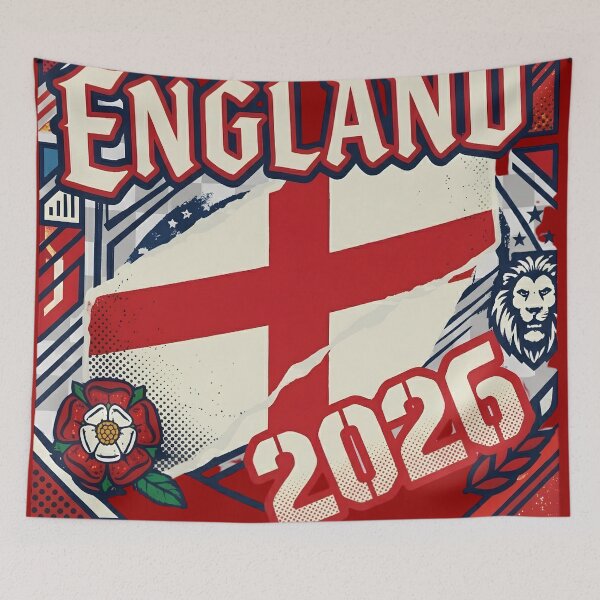 Item preview, England 2026 Football Fan Vintage Sports Graphic designed and sold by digitalbob60.