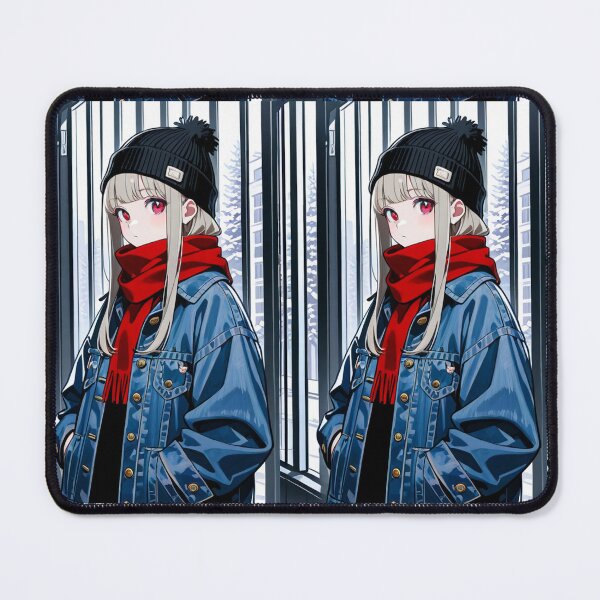 Item preview, Fashion - faceview woman denim jacket designed and sold by AnimeShin.