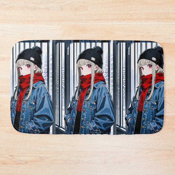 Item preview, Fashion - faceview woman denim jacket designed and sold by AnimeShin.