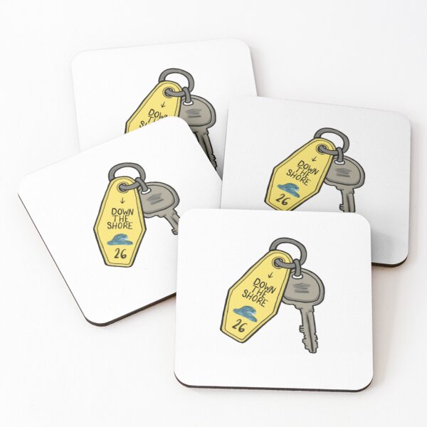 Item preview, Down the Shore- Motel Key  designed and sold by honey static co. .