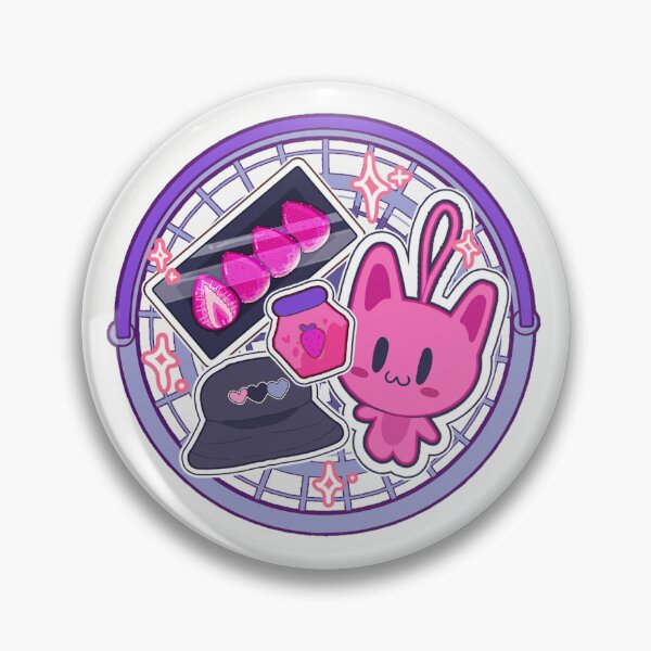 Item preview, Omnisexual Pride Groceries Cart Top View Bowl Badge Pin & Sticker designed and sold by kylietora.