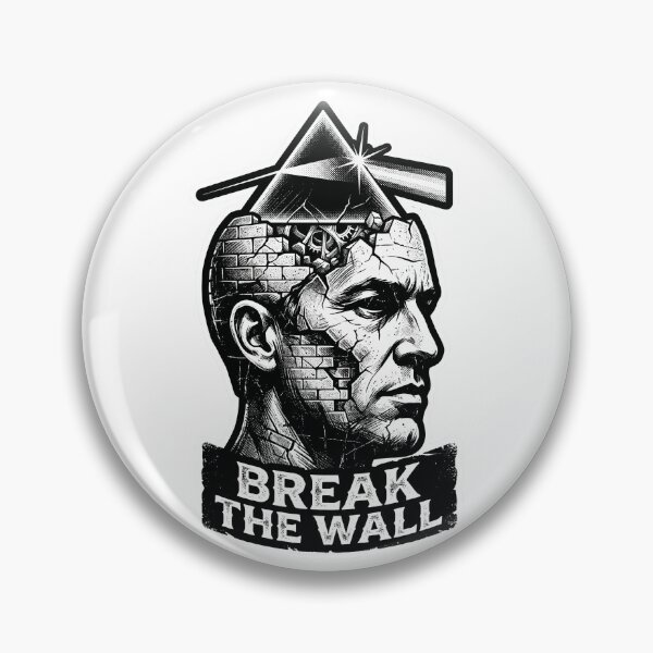 Item preview, Break The Wall Vintage Rock designed and sold by Marcusvieira.