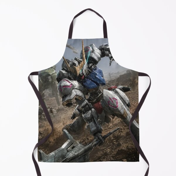 Item preview, Barbatos-Inspired Mecha Warrior Battle – Epic Anime Robot Sci-Fi Artwork designed and sold by Dyan4.
