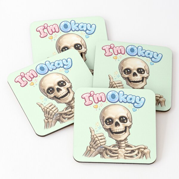 Item preview, I'm okay designed and sold by CashCrow.