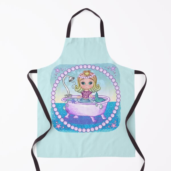 Item preview, Happy Mermaid taking Bath designed and sold by artmuvz.