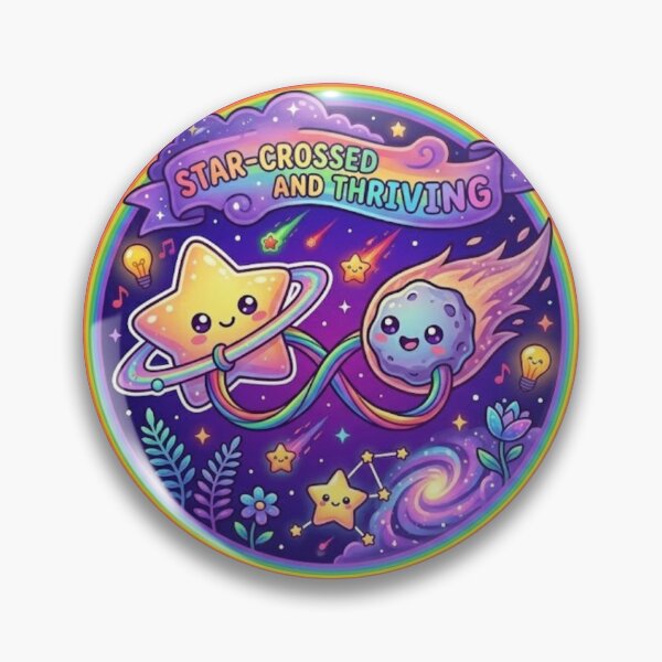 Item preview, Star-Crossed and Thriving designed and sold by Candlelit Catastrophes.