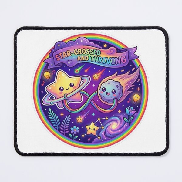 Item preview, Star-Crossed and Thriving designed and sold by Candlelit Catastrophes.
