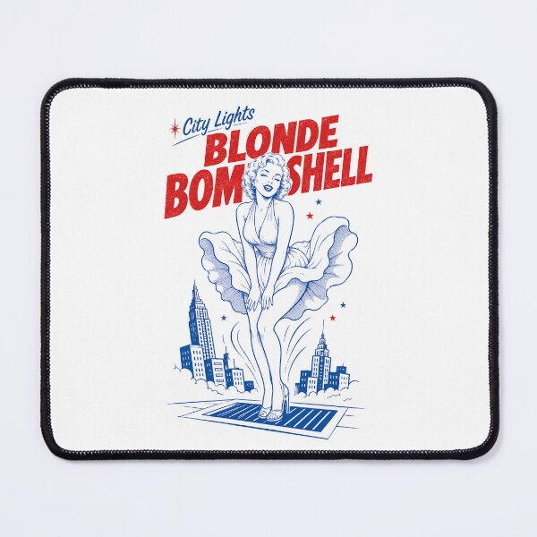 Item preview, Marilyn Monroe Blonde Bombshell Pin Up designed and sold by olosra.