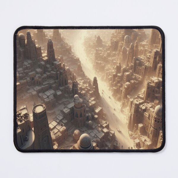 Item preview, Lost Desert Citadel | Ancient Sand City | Golden Hour Architecture designed and sold by IRON SIREN.