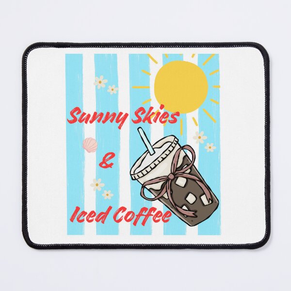 Item preview, Sunny Skies And Iced Coffee designed and sold by HoppingCreation.