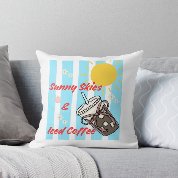 Item preview, Sunny Skies And Iced Coffee designed and sold by HoppingCreation.