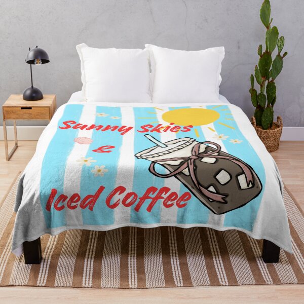 Item preview, Sunny Skies And Iced Coffee designed and sold by HoppingCreation.