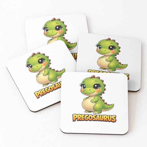 Item preview, Pregosaurus Cute Pregnant T-Rex Cartoon Funny Mom Gift Baby Shower Pregnancy designed and sold by Print Loft.