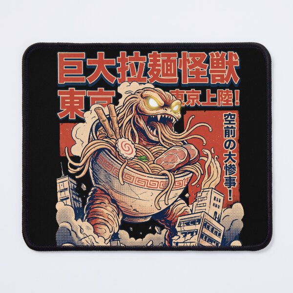 Item preview, Giant Ramen Kaiju Attacks Tokyo designed and sold by VYNROX.