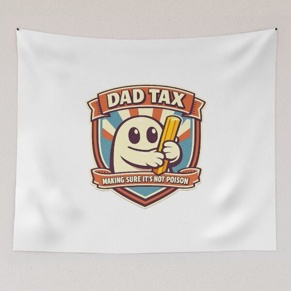 Item preview, Dad Tax Father’s Day Retro designed and sold by LuveraxArt.