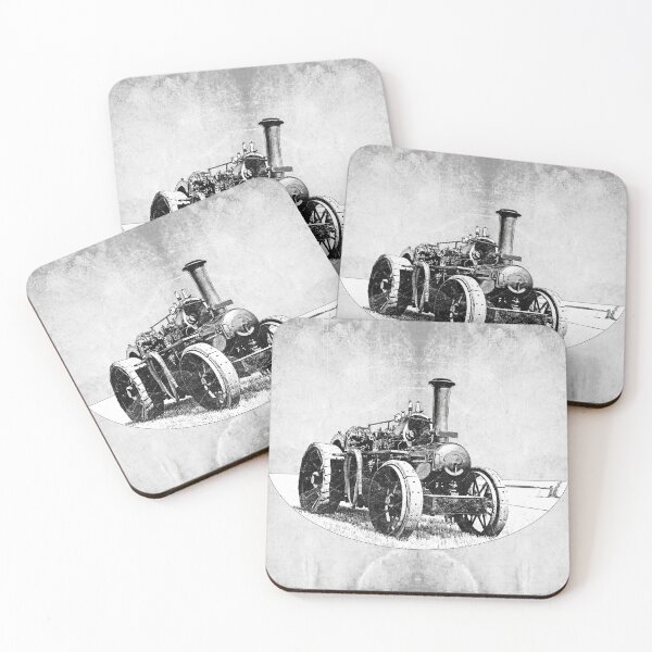 Item preview, Vintage Steam Traction Engine Dark Industrial Victorian Power designed and sold by Ghoul Enterprises.