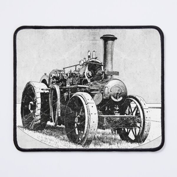 Item preview, Vintage Steam Traction Engine Dark Industrial Victorian Power designed and sold by Ghoul Enterprises.