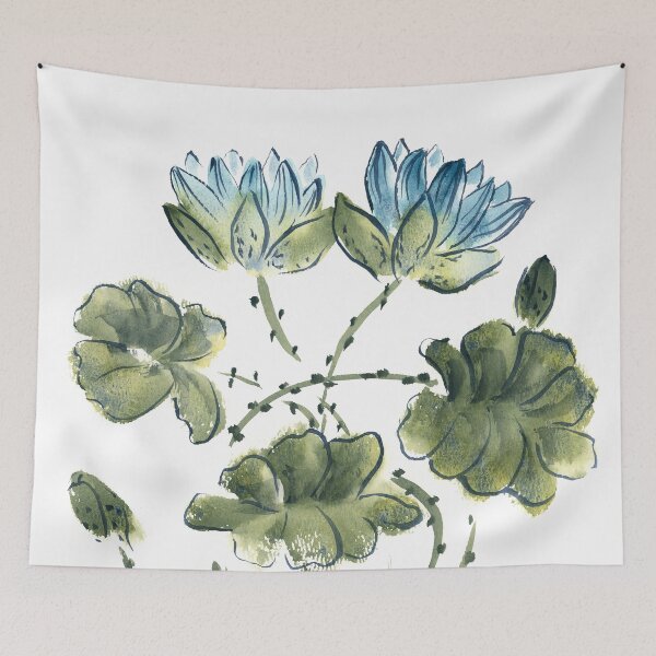 Item preview, Egyptian Blue Lotus designed and sold by Valerie Englehart.