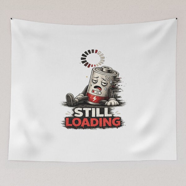 Item preview, Still Loading Shirt – Brain Not Ready Tee designed and sold by DesignTeamHub.