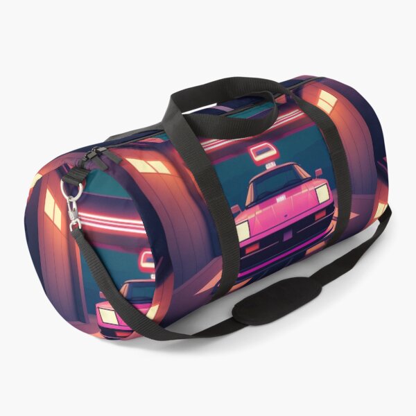 Item preview, Neon Midnight Garage – Retro Futuristic Synthwave Car designed and sold by UmSkelig834.