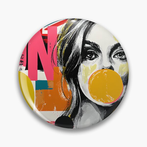 Item preview, London Pop Culture Muse - Union Jack Fashion Portrait with Bold Typography and Urban Color designed and sold by OlfactoART Studio.