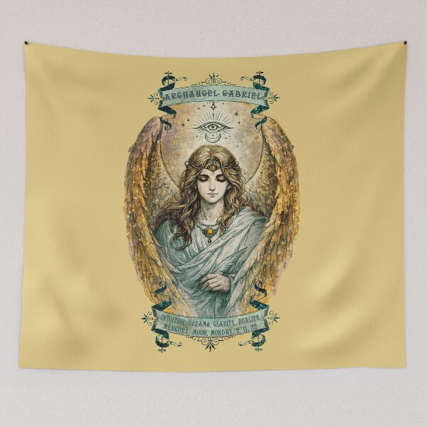 Item preview, Beautiful Archangel Gabriel - Royal Yellow - Visualise Invisible designed and sold by VisualiseIt.
