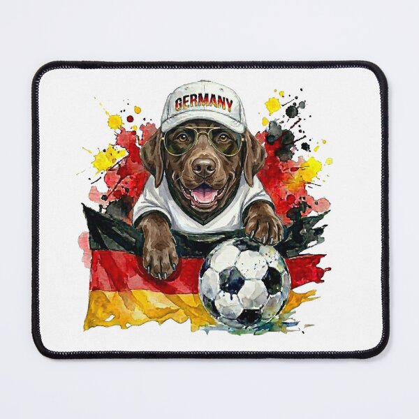 Item preview, Chocolate Labrador World Cup Germany Suppawter designed and sold by The Suppawters.