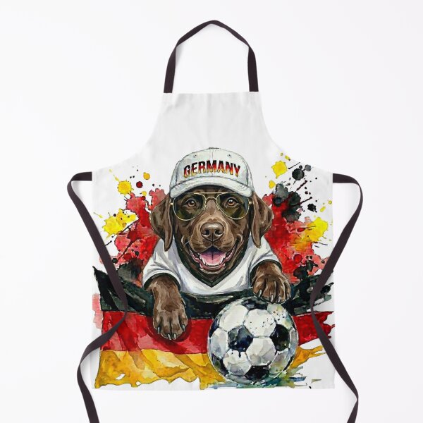 Item preview, Chocolate Labrador World Cup Germany Suppawter designed and sold by The Suppawters.