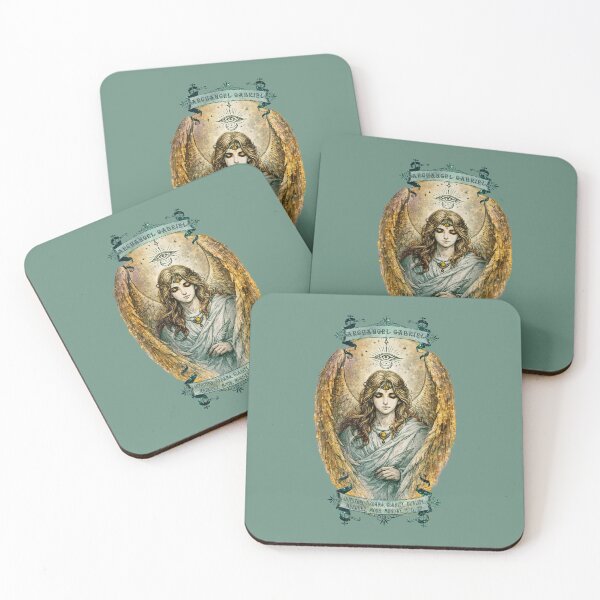Item preview, Beautiful Archangel Gabriel - Royal Copper Green - Visualise Invisible designed and sold by VisualiseIt.