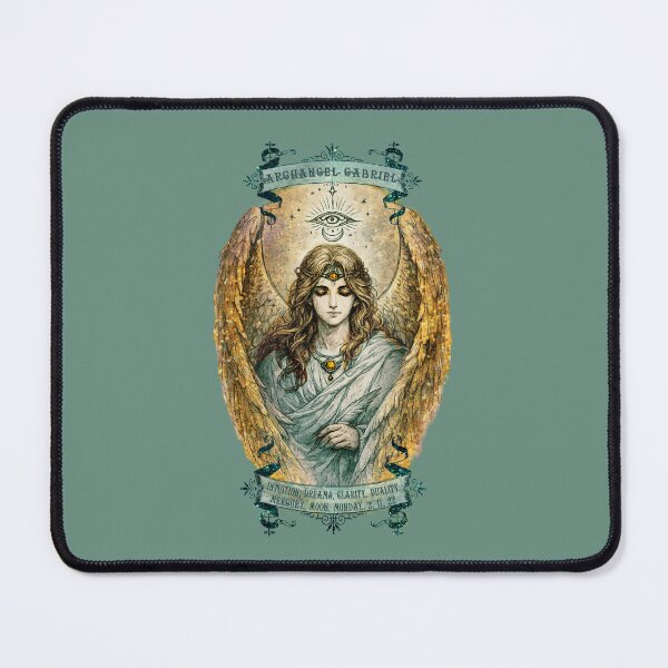 Item preview, Beautiful Archangel Gabriel - Royal Copper Green - Visualise Invisible designed and sold by VisualiseIt.
