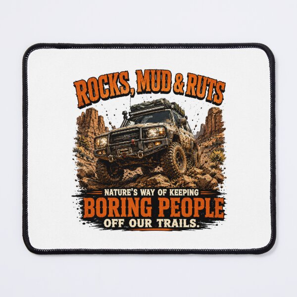 Item preview, Full Tank, Dirty Tyres – 4x4 Off-Road Adventure Gift designed and sold by Holiday-Hunter.
