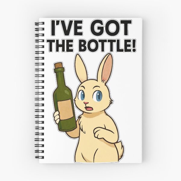 Item preview, Rabbit's got the bottle designed and sold by Swell Arts by James Tepsey.