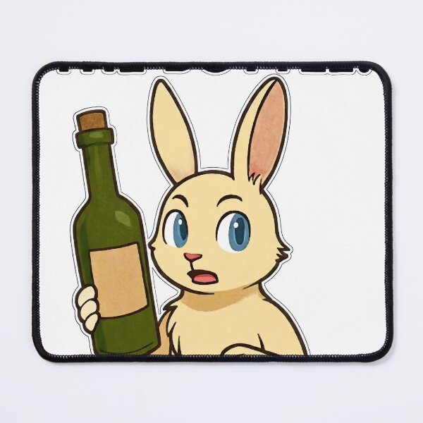 Item preview, Rabbit's got the bottle designed and sold by Swell Arts by James Tepsey.
