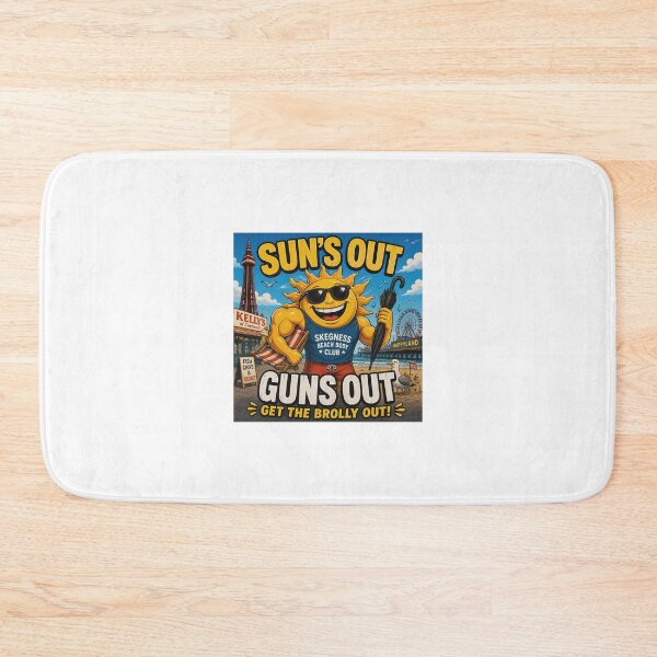 Item preview, Sun's Out Guns Out Get The Brolly Out designed and sold by Hornace88studio.