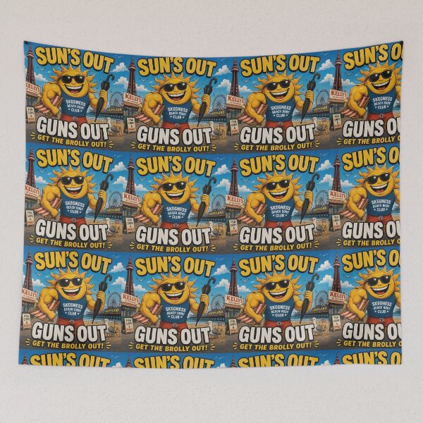 Item preview, Sun's Out Guns Out Get The Brolly Out designed and sold by Hornace88studio .