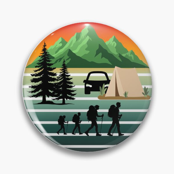 Artikelvorschau, Vintage Sommer-Camping- und Wanderhemd entworfen und verkauft von Jamesteeshop09.