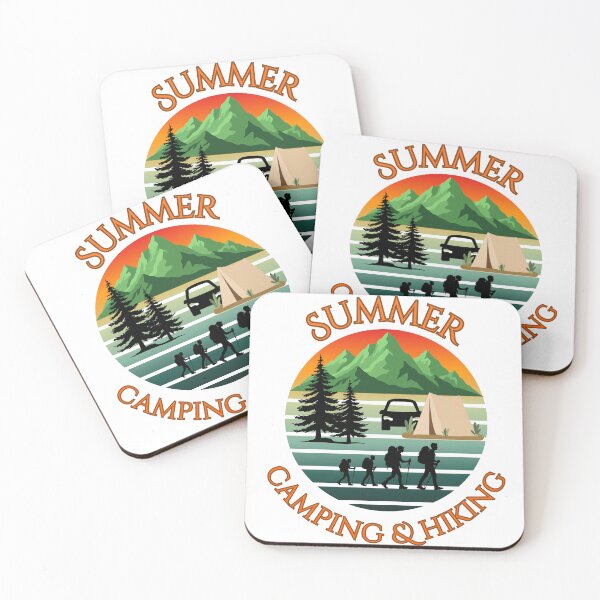 Item preview, Vintage Summer Camping & Hiking Shirt designed and sold by Jamesteeshop09.
