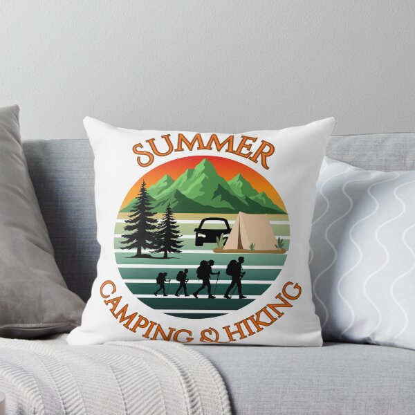 Item preview, Vintage Summer Camping & Hiking Shirt designed and sold by Jamesteeshop09.