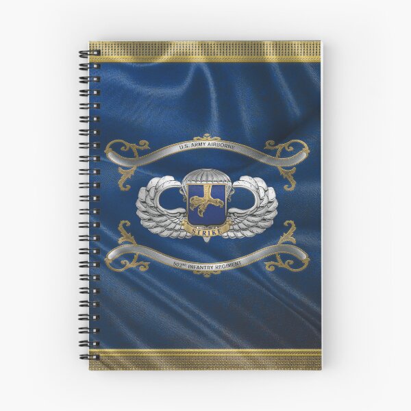 Item preview, Copy of 502nd Infantry Regiment - 502 IR Unit Insignia over Regimental Colors designed and sold by Serge Averbukh Art Studio.