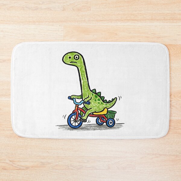 Item preview, T-Rex dinosaur on a tricycle designed and sold by Emma0015.