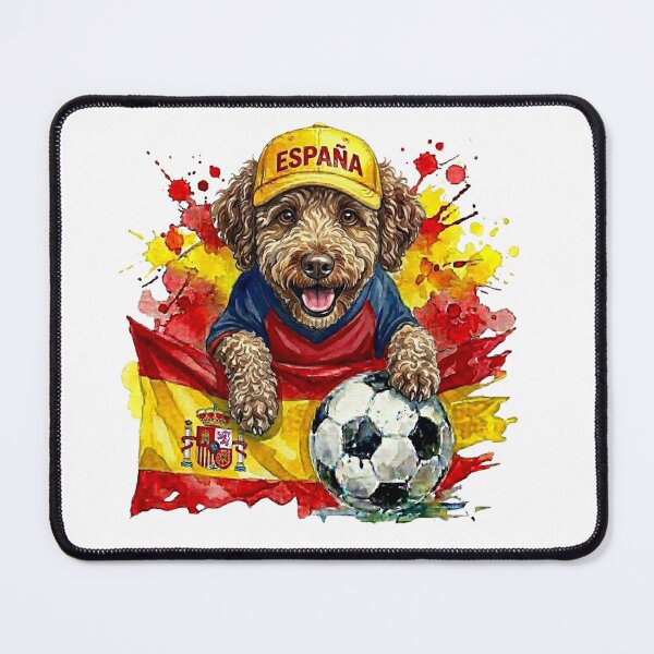 Item preview, Spanish Water Dog World Cup Spain Suppawter designed and sold by The Suppawters.
