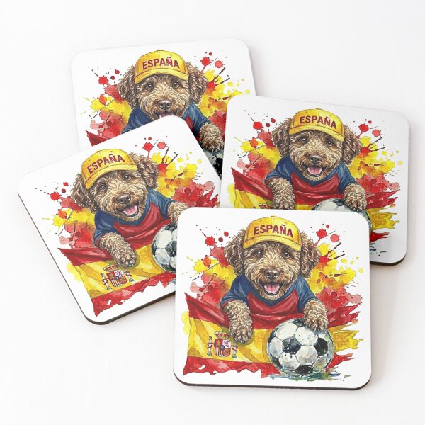 Item preview, Spanish Water Dog World Cup Spain Suppawter designed and sold by The Suppawters.