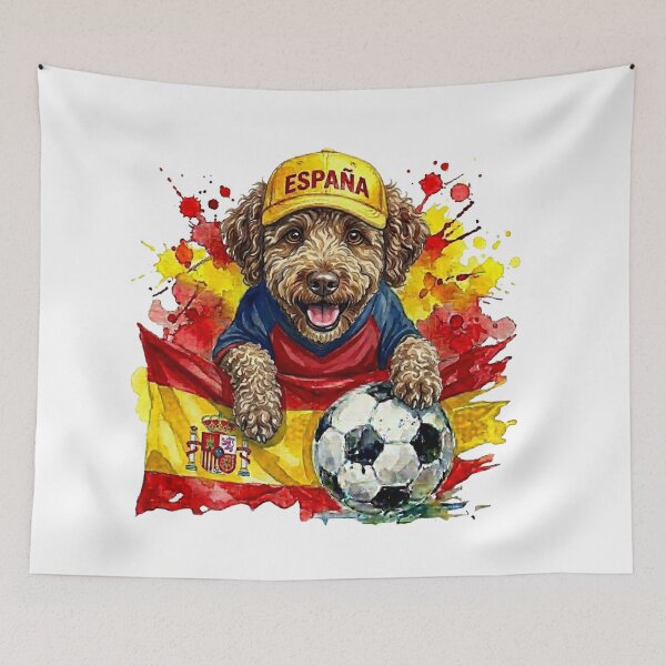 Item preview, Spanish Water Dog World Cup Spain Suppawter designed and sold by The Suppawters.