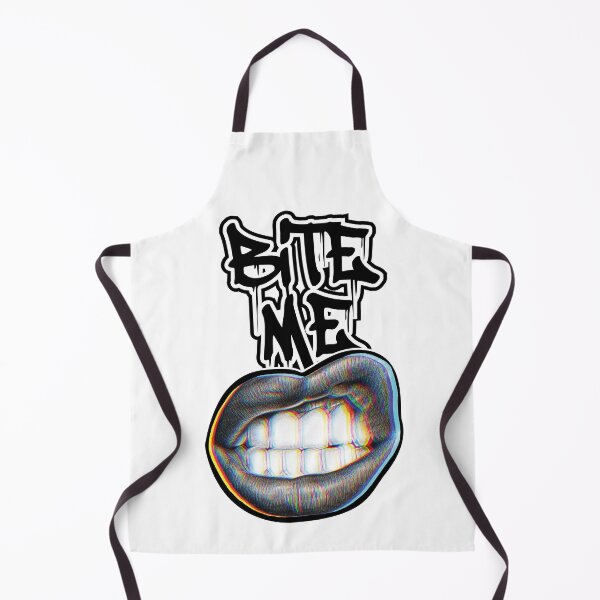 Item preview, Bite Me Urban Graffiti Lips - Street Art Glitch Style designed and sold by alessandramtoro_design.