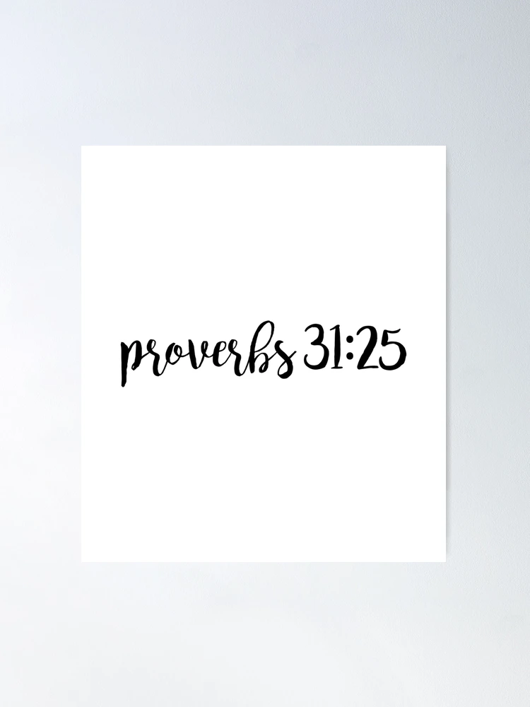 proverbs 31 25 tattoo